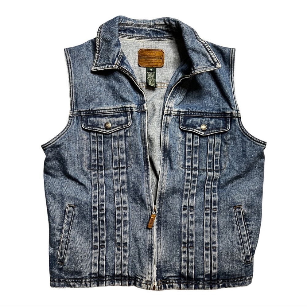vintage Ralph Lauren denim vest - Picture 1 of 15